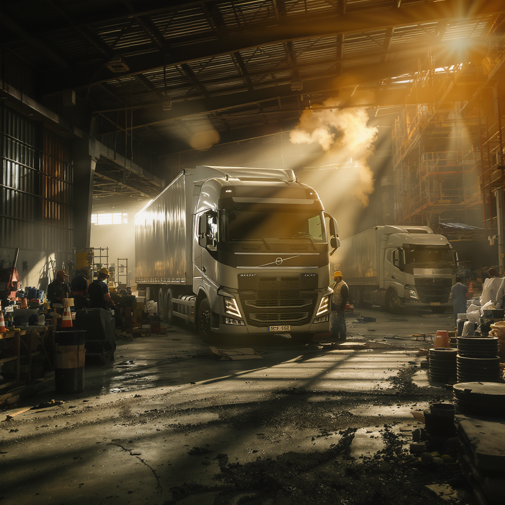 Nutzfahrzeug-Werkstatt