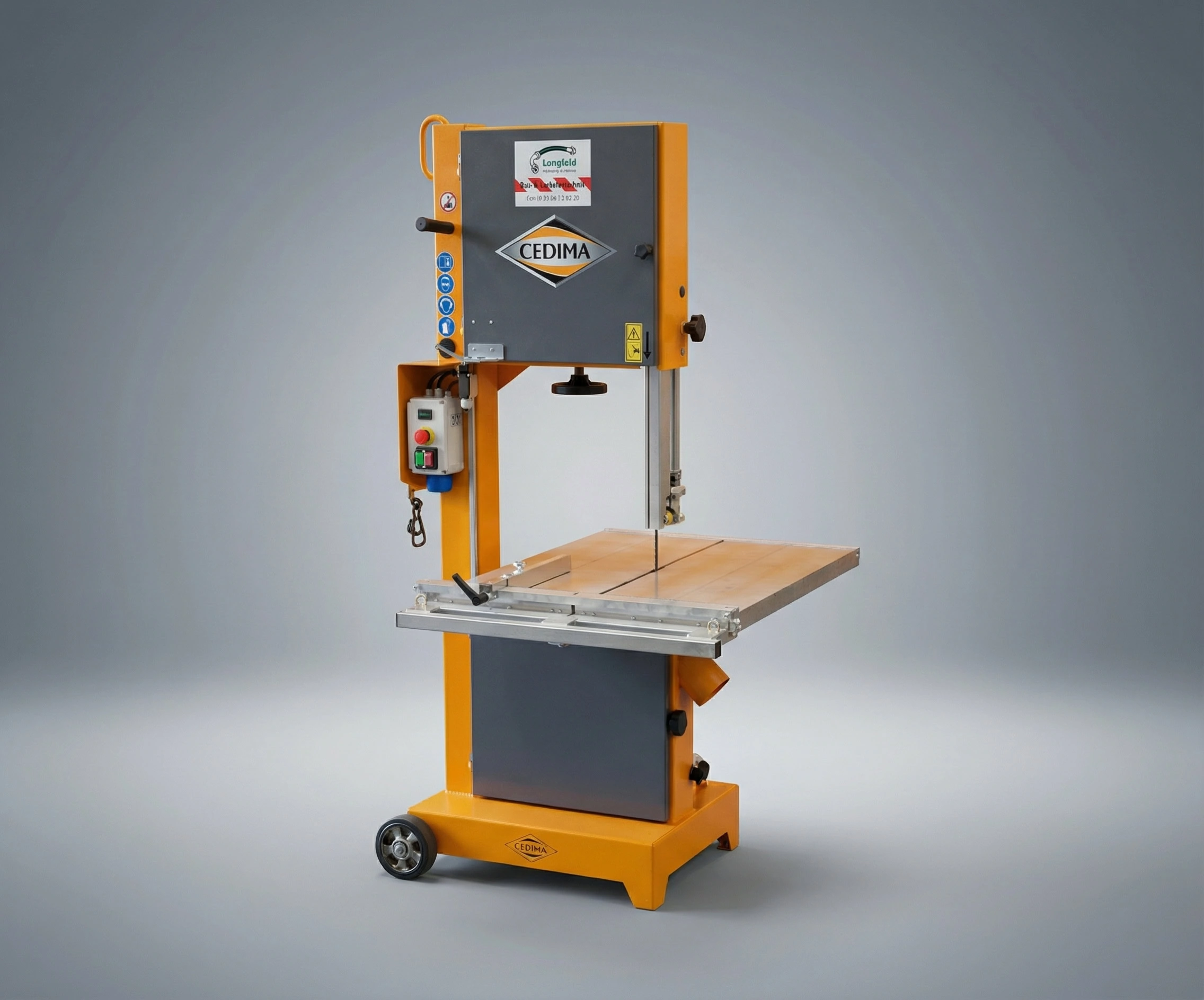 Professionelle Bandsäge zur Miete