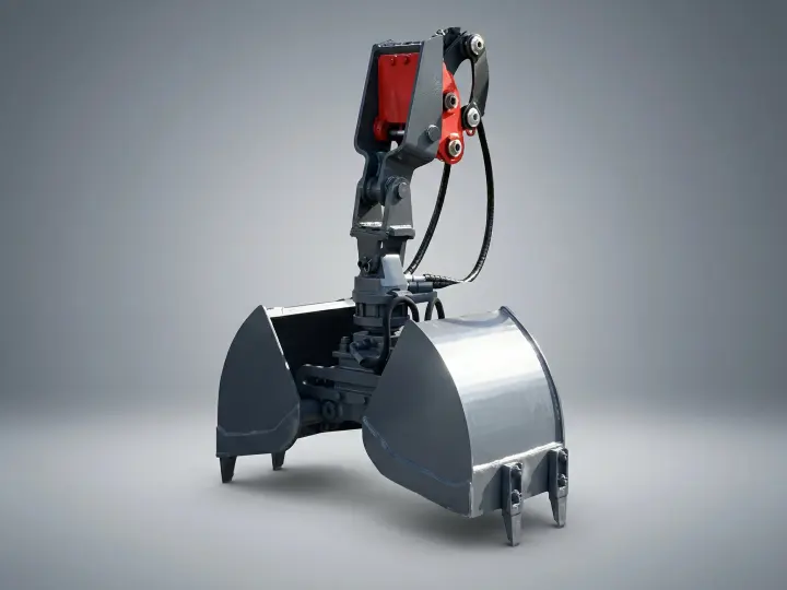 Zweischalengreifer für Minibagger